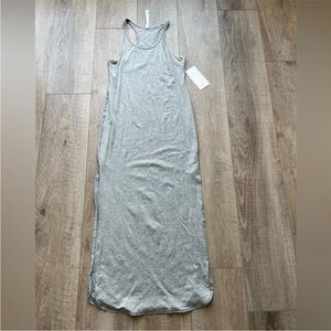 Lululemon Refresh Maxi Dress II in Heathered Medium Grey Size 10
